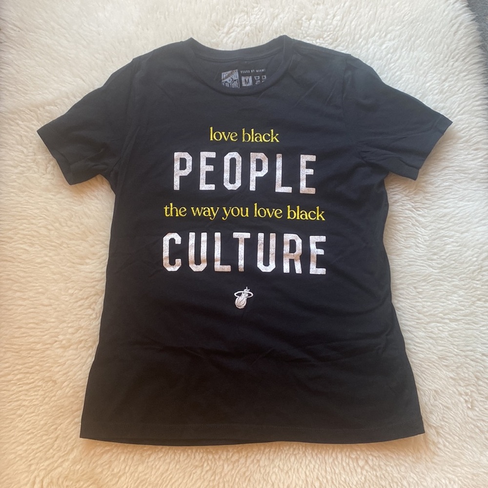 Love Black People Like You Love Black Culture T-Shirt Size M